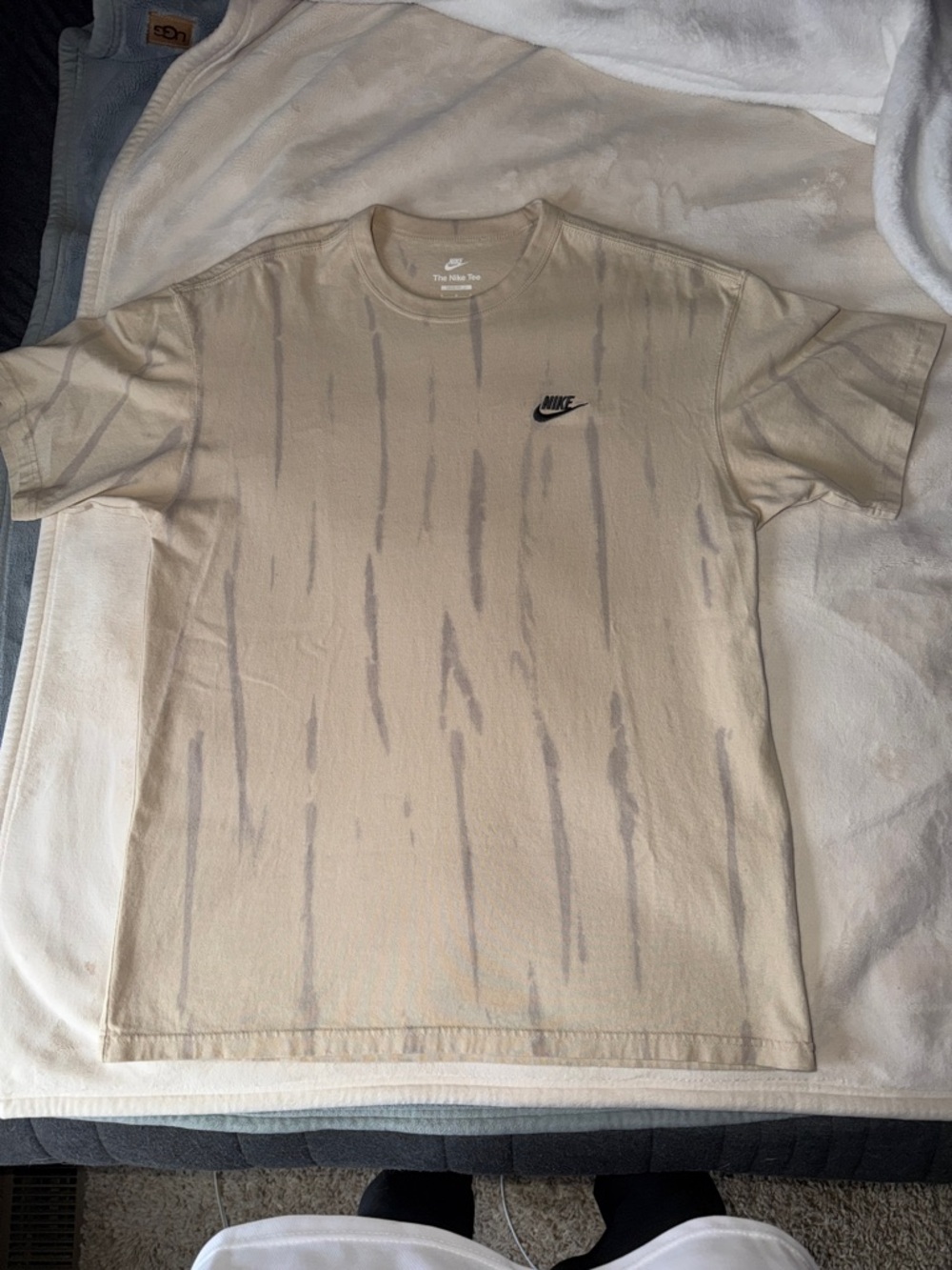 Tan Tie-Dye Nike T-Shirt